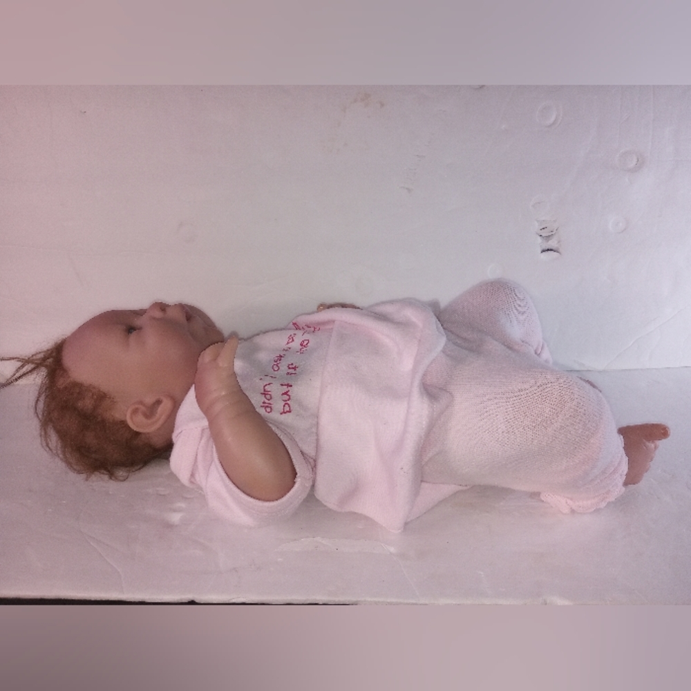 Reborn Baby Huti B A.D.G 05 Silicone Anatomically Correct Ashton Drake Girl Doll